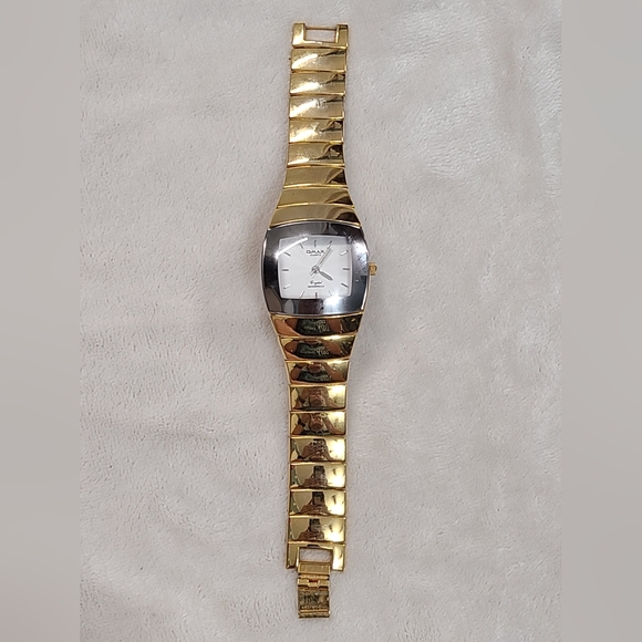 Omax Women's Two Tone Watch HB793 - Picture 5 of 5